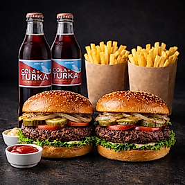 2 ' li et burger menü