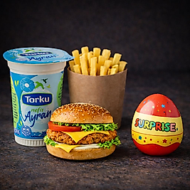 Çocuk burger menü